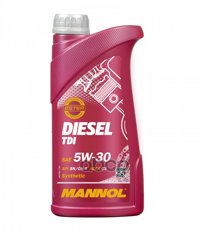 MANNOL Масло моторное MANNOL DIESEL TDI 5W-30 1 л 1035