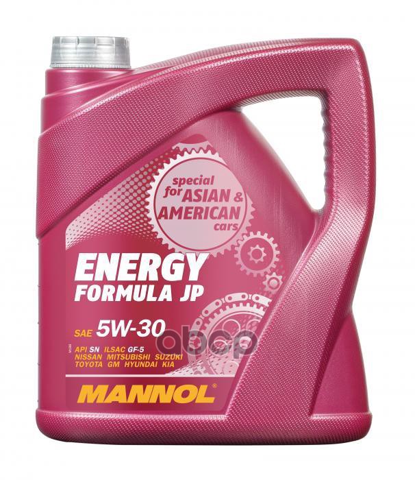 MANNOL Масло моторное синтетическое 7914 Energy Formula JP 5W30 SN, GF-5 4л