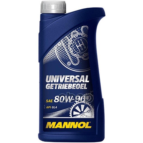 Масло трансмиссионное для МКПП UNIVERSAL GETRIEBEOEL 80w-90 (1л) MANNOL арт. 1312