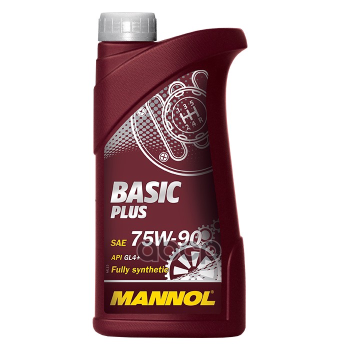 Масло трансмиссионное МКПП BASIC PLUS GETRIEBEOEL 75w-90 (1л) MANNOL арт. 1321
