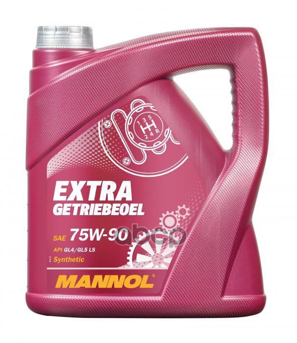 Масло трансмиссионное для МКПП EXTRA GETRIEBEOEL 75w-90 (4л) MANNOL арт. 1353