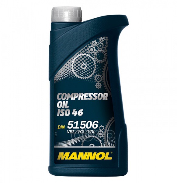 Масло компрессорное MANNOL Compressor Oil ISO 46 1 л 1923 MANNOL арт. 1923