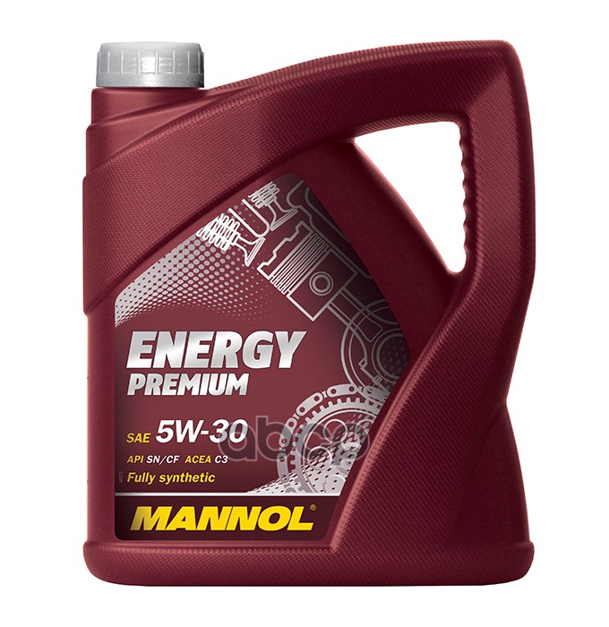 MANNOL Масло моторное синтетическое 7908 Energy Premium 5W30 SN/CH-4, C2/C3 4л
