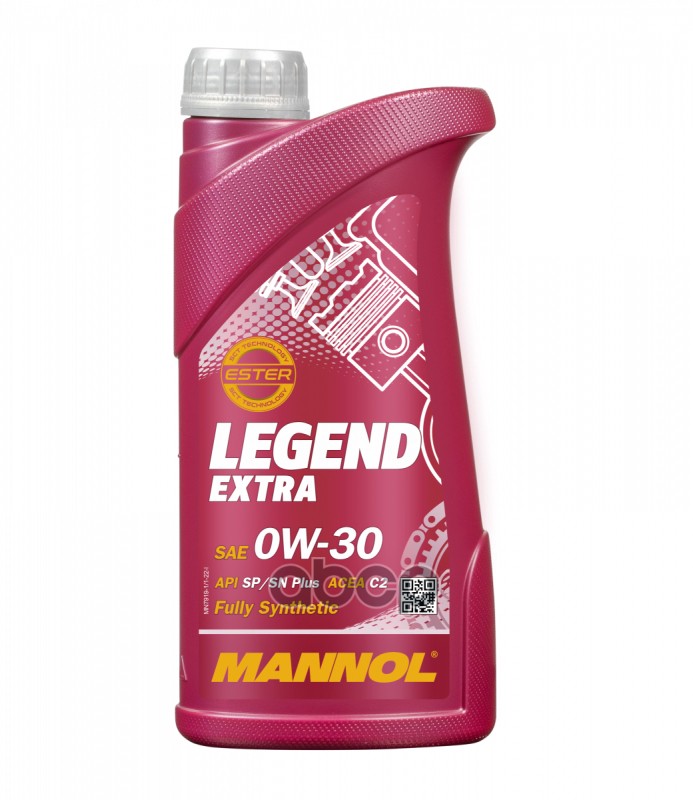 MANNOL Масло Моторное Legend Extra Sae 0W30  1L