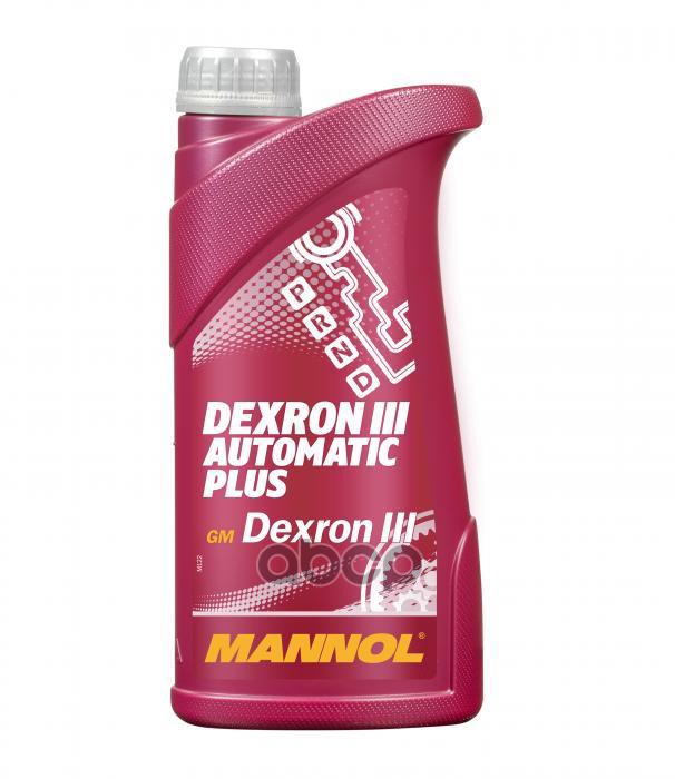 Масло Трансмиссионное Синтетическое Dexron Iii 1Л MANNOL арт. MN82061