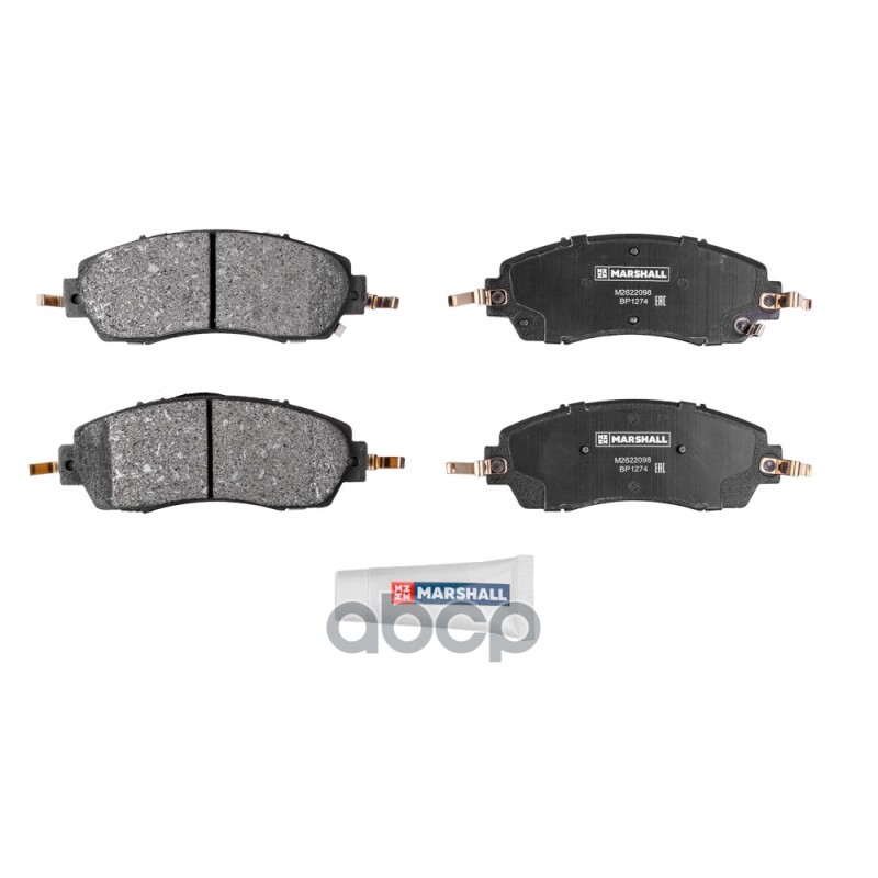 Торм. колодки дисковые передн. Chery Tiggo 8 9 22- Exeed R 23- TXL 19- VX 21- Haval F7 19- M6 21- M2622098 MARSHALL арт. M262...