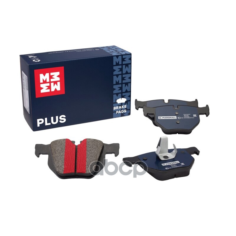 Торм. колодки дисковые задн. PLUS BMW X5 (E70, F15) 06-, X6 (E71, F16) 08- (M2623447P) MARSHALL арт. M2623447P