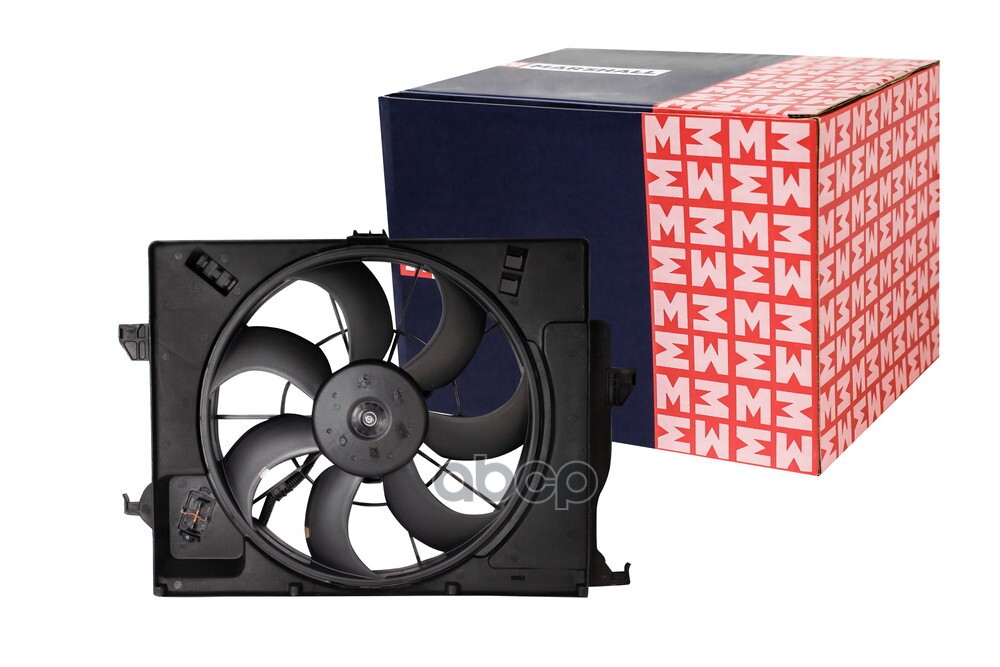 Эл. вентилятор охл. Kia Rio III 11- Hyundai Solaris I 10- MB8313 MARSHALL арт. MB8313