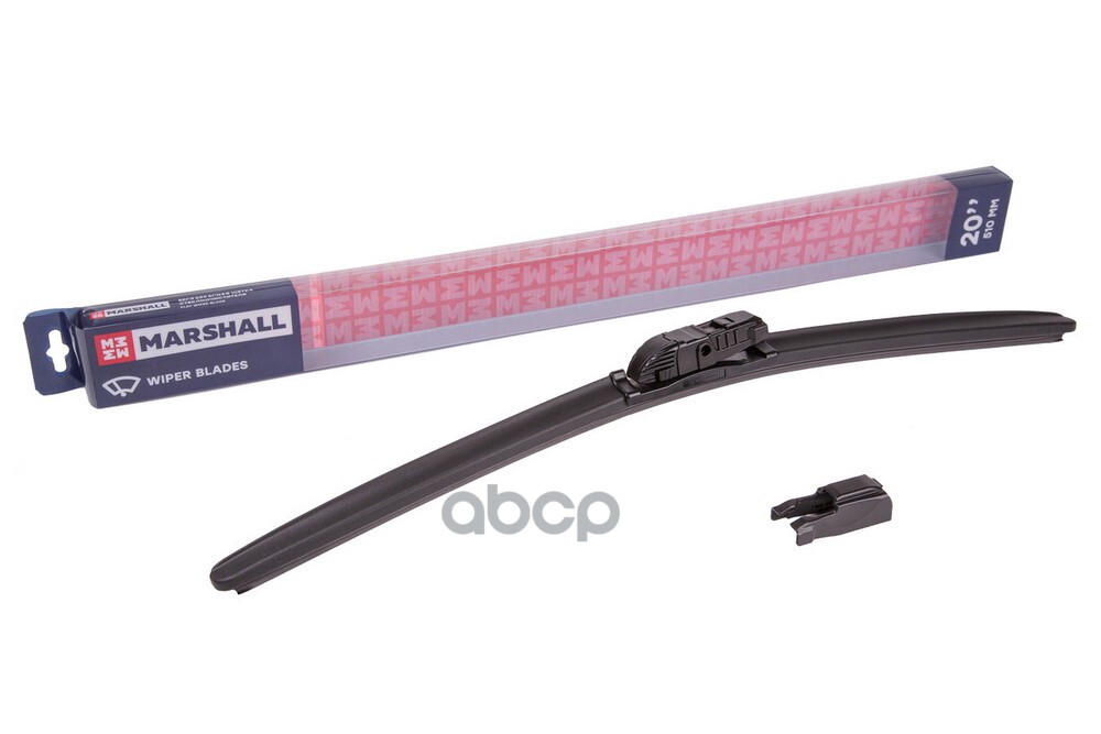 Щетка стеклоочистителя бескаркасная 20” / 51 см hook, side pin, push/pinch button 19 mm (MW6544) MARSHALL арт. MW6544