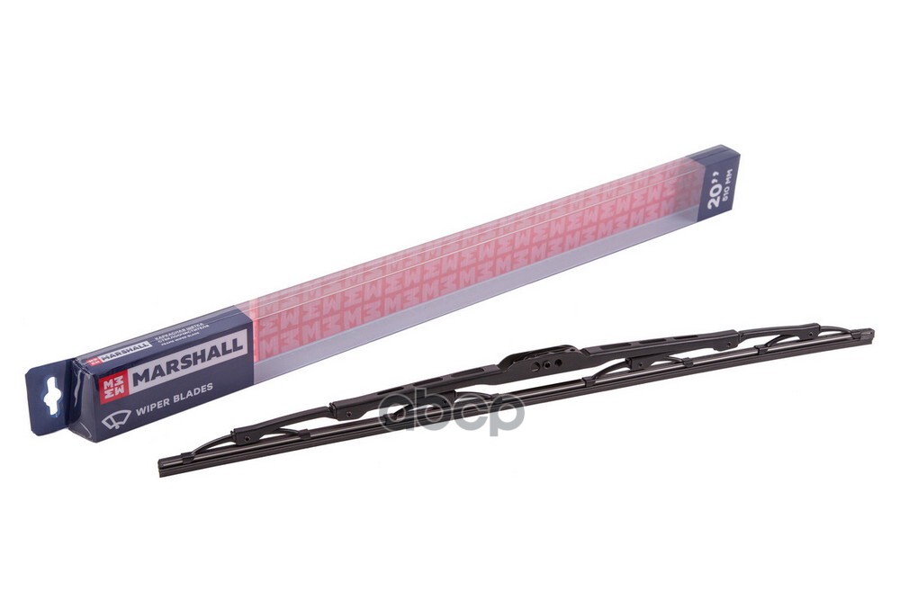 Щетка стеклоочистителя каркасная 20” / 51 см hook, side pin, bayonet arm 19 mm (MW7058) MARSHALL арт. MW7058