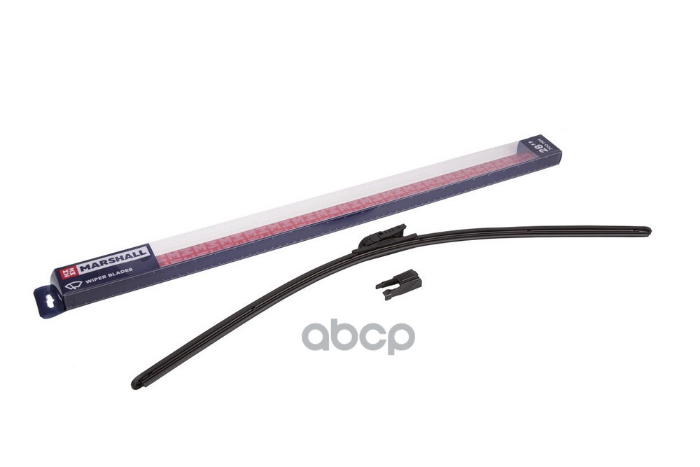 Бескаркасная щетка стеклоочистителя  28”  70 см hook side pin pushpinch button 19 mm MW8525 MARSHALL арт. MW8525