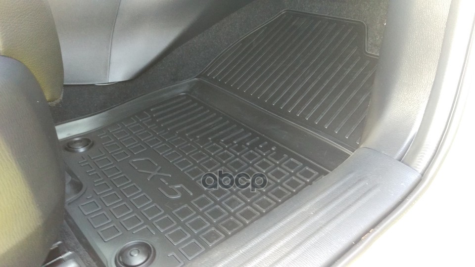 Коврики В Салон Mazda Cx-5, 2017-, 4 Шт. (Полиуретан) / Мазда Сх-5 MAZDA арт. 8300-77-1076