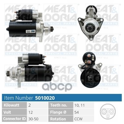 Стартер MEAT & DORIA арт. 5010020