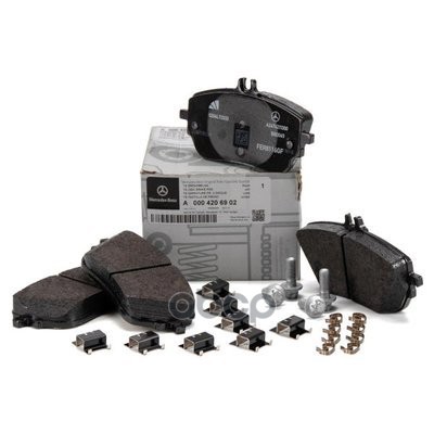 К-Т Передних Тормозных Колодок (4 Шт) A0004206902 MERCEDES-BENZ арт. A0004206902