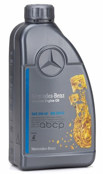 MERCEDES-BENZ Масло моторное синтетическое 5W40 MB 229.5 1л