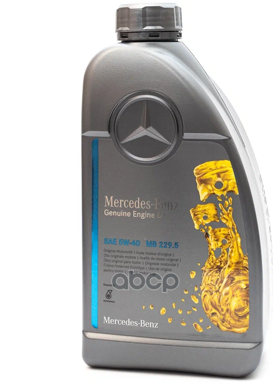 Масло Моторное Mercedes-Benz (Синтетическое) 1Л 5W40 229.5 Бензин MERCEDES-BENZ арт. A000989860611AAEW
