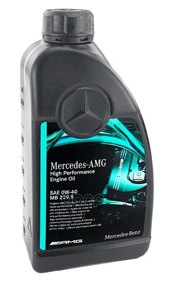 Масло Моторное Mercedes-Benz Mb 229.5 0W-40 Синтетическое 1 Л A000989880811acce MERCEDES-BENZ арт. A000989880811ACCE