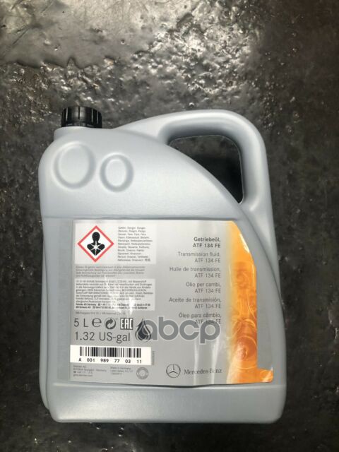 Масло трансмиссионное ATF MB 236.15 5л MERCEDES-BENZ арт. A001989770311