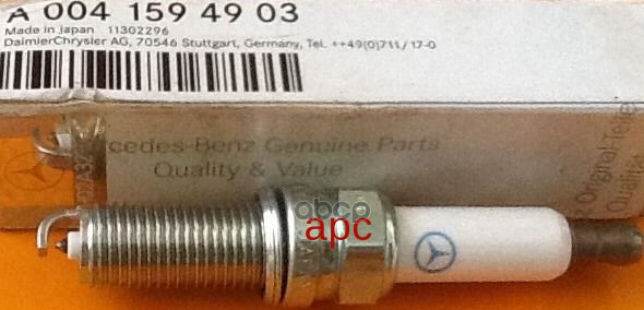 Свеча зажигания MERCEDES-BENZ A004 159 49 03 MERCEDES-BENZ арт. A004 159 49 03