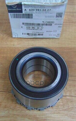 Подшипник ступичный MB MERCEDES-BENZ A639 981 04 27 MERCEDES-BENZ арт. A639 981 04 27