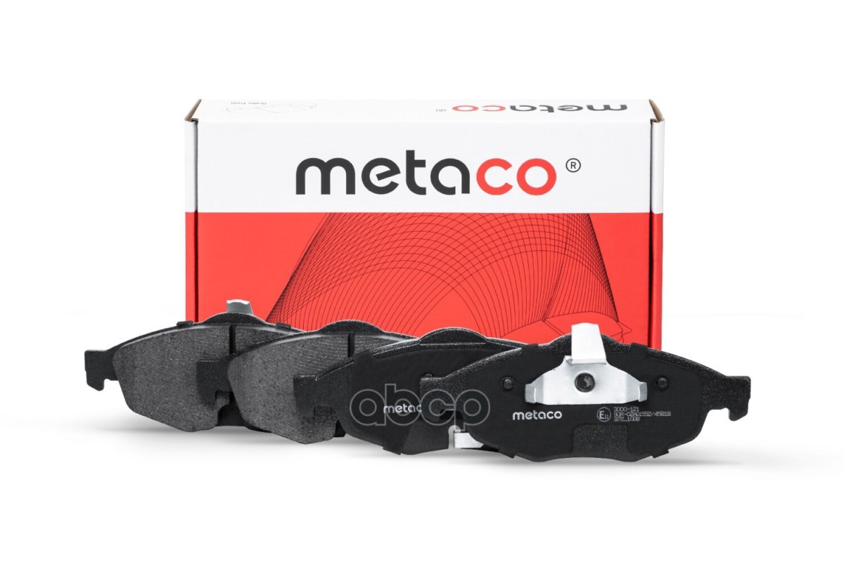 Колодки тормозные передние к-кт METACO арт. 3000121