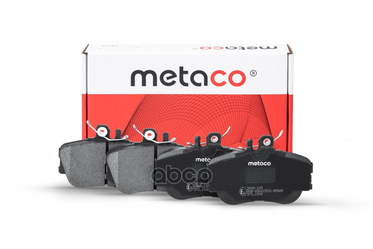 Колодки Тормозные Передние, Mb C-Class W202 93-01 1.8-2.8 METACO арт. 3000-145