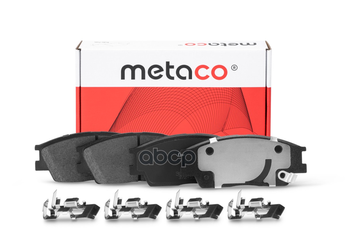 Колодки тормозные передние к-кт METACO арт. 3000-549