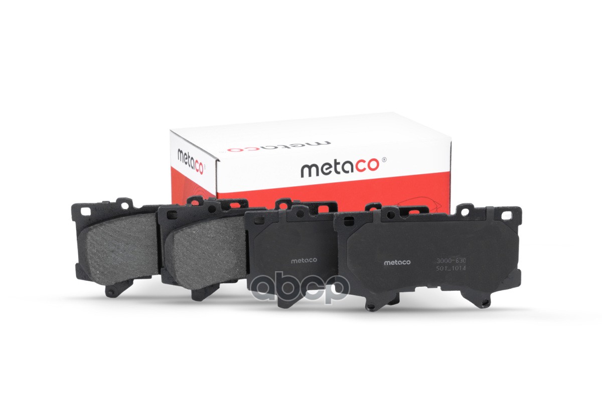 Колодки тормозные передние к-кт METACO арт. 3000630