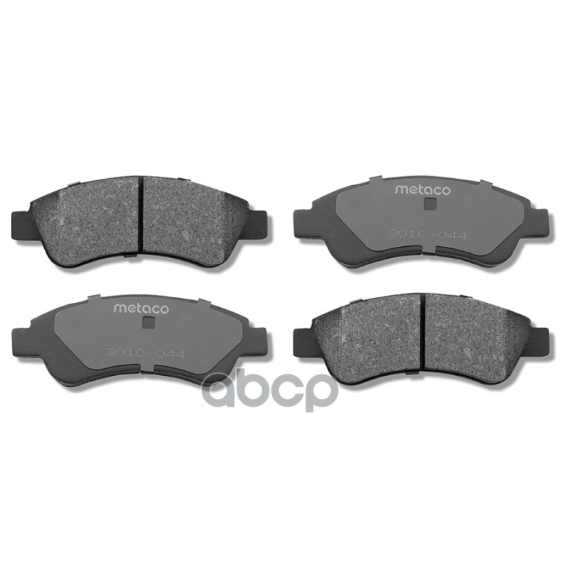 Колодки тормозные задние дисковые к-кт 3010044 METACO арт. 3010-044