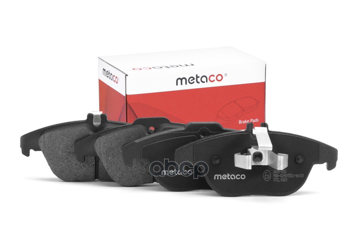 Колодки тормозные задние дисковые к-кт 3010052 METACO арт. 3010-052