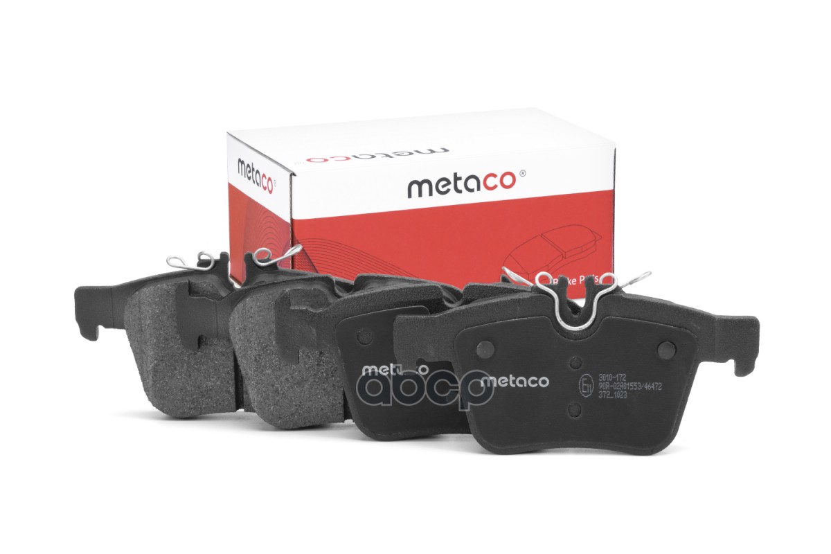 Колодки тормозные задние дисковые к-кт MERCEDES BENZ W205 (2013>) Metaco 3010-172 METACO арт. 3010-172