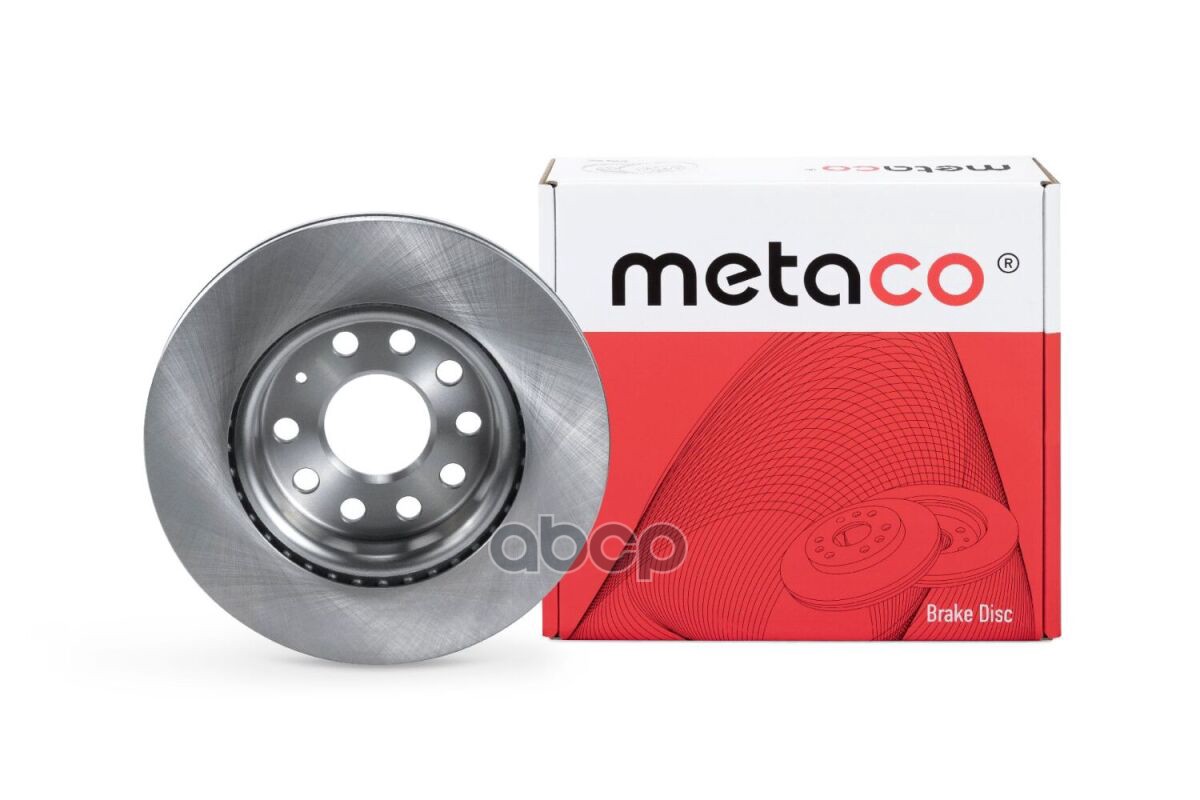 Диск тормозной передний вентилируемый 3050008 METACO арт. 3050-008