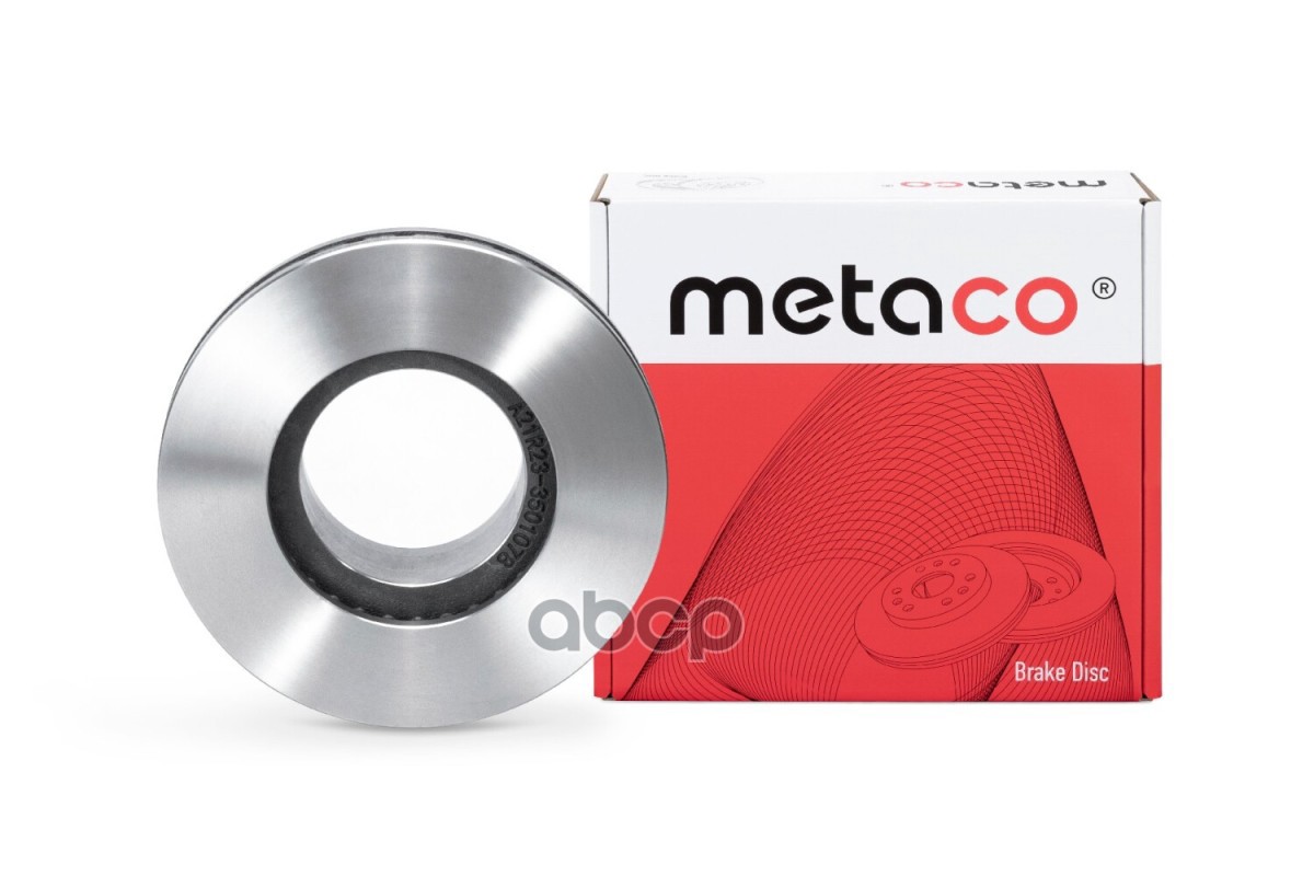 Диск тормозной передний вентилируемый METACO арт. 3050-393