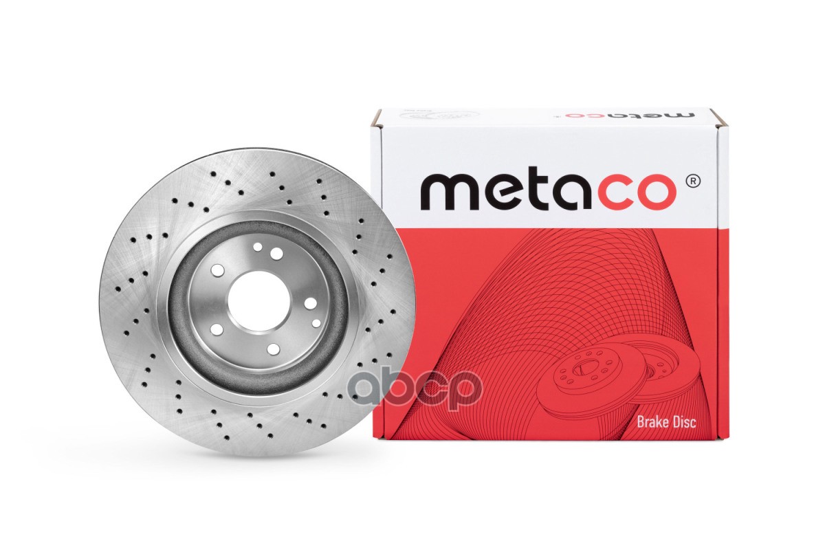Диск тормозной передний вентилируемый METACO арт. 3050-508