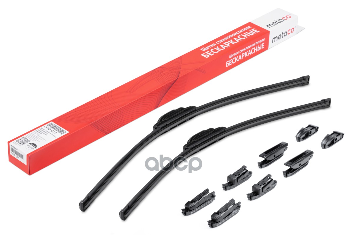 Щетки стеклоочистителя (к-кт) METACO арт. 9500-029
