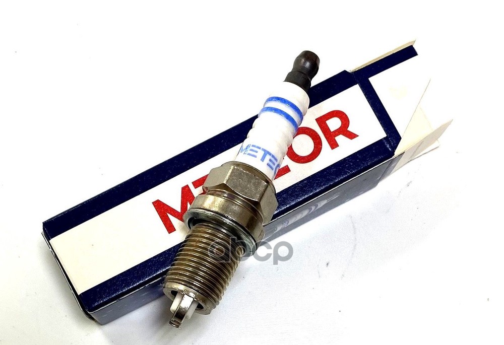 Свеча зажигания METEOR blue line (FR7LDC+)(BOSCH 0242235668) никель-иттрий METEOR арт. sa307