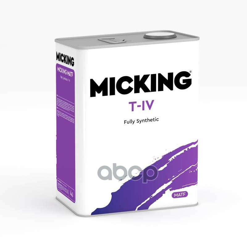 Жидкость Для Акпп Micking Atf T-Iv 4Л., Арт M4157 Micking M4157 MICKING арт. M4157