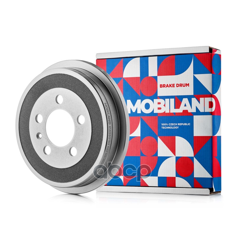 Барабан тормозной VW POLO (9N_), POLO V седан (602, 604, 612, 614); SKODA FABIA II (542), D200мм MOBILAND арт. 414000192