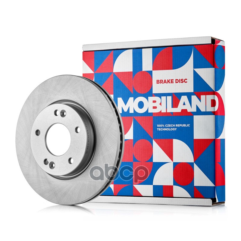 Тормозной диск HYUNDAI i30 передний вентилируемый D280 мм MOBILAND 416101431 MOBILAND арт. 416101431