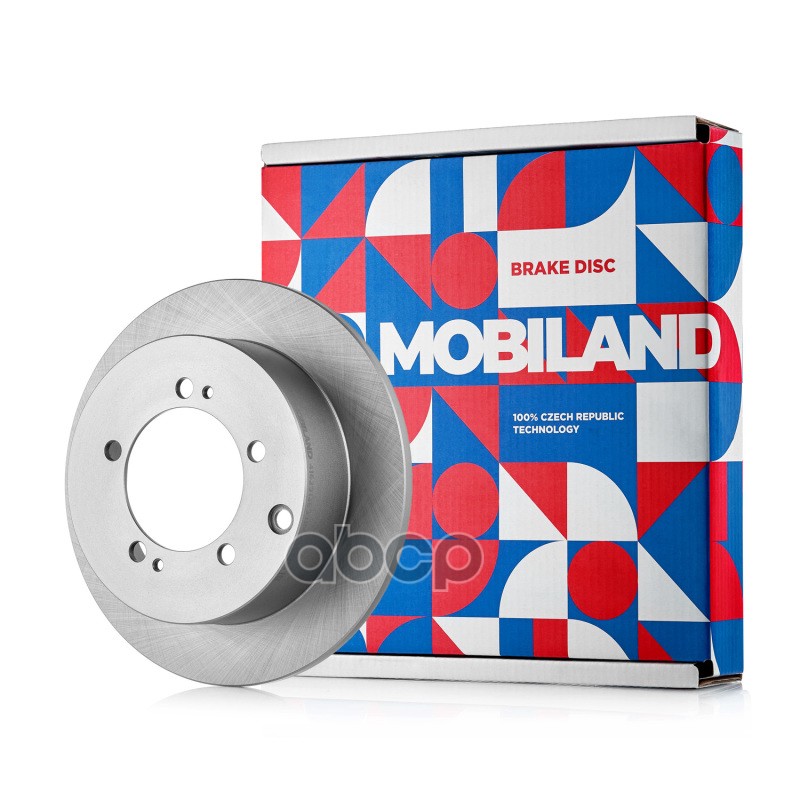 Диск тормозной задний невентилируемый D262мм MITSUBISHI LANCER VII (CS_A, CT_A), OUTLANDER II (CW_W) MOBILAND арт. 416201380