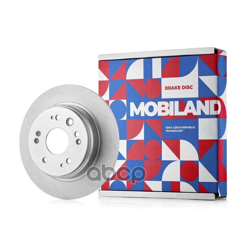 Диск тормозной задний невентилируемый D281,2мм HONDA CR-V CR-V II (RD_) MOBILAND арт. 416209290