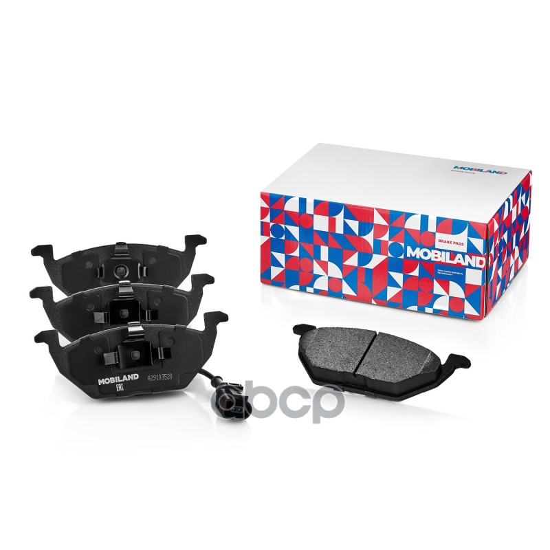 Тормозные колодки (комплект) 429103520 MOBILAND арт. 429103520