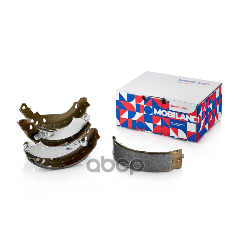 Колодки тормозные барабанные (4 шт.) для а/м RENAULT LOGAN I (LS_) [до 201304], SANDERO/STEPWAY I (BS_) (180x42) [без ABS] 43...