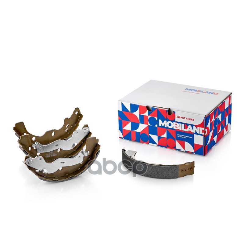 Колодки тормозные барабанные (4 шт.) для а/м SUZUKI SX4 (EY, GY)/SX4 CLASSIC, SX4 седан (GY, RW) (220x36) 431203060 MOBILAND ...