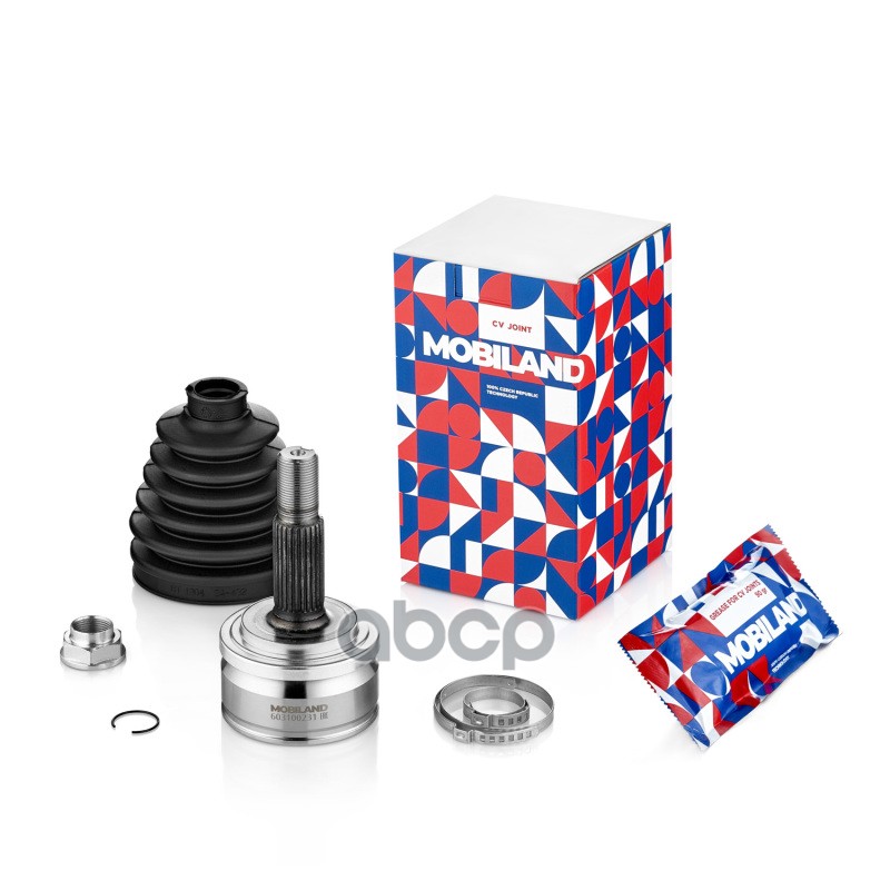 ШРУС наружный передний TOYOTA COROLLA седан (_E15_), AVENSIS седан (_T27_), [без кольца ABS] MOBILAND арт. 603100231