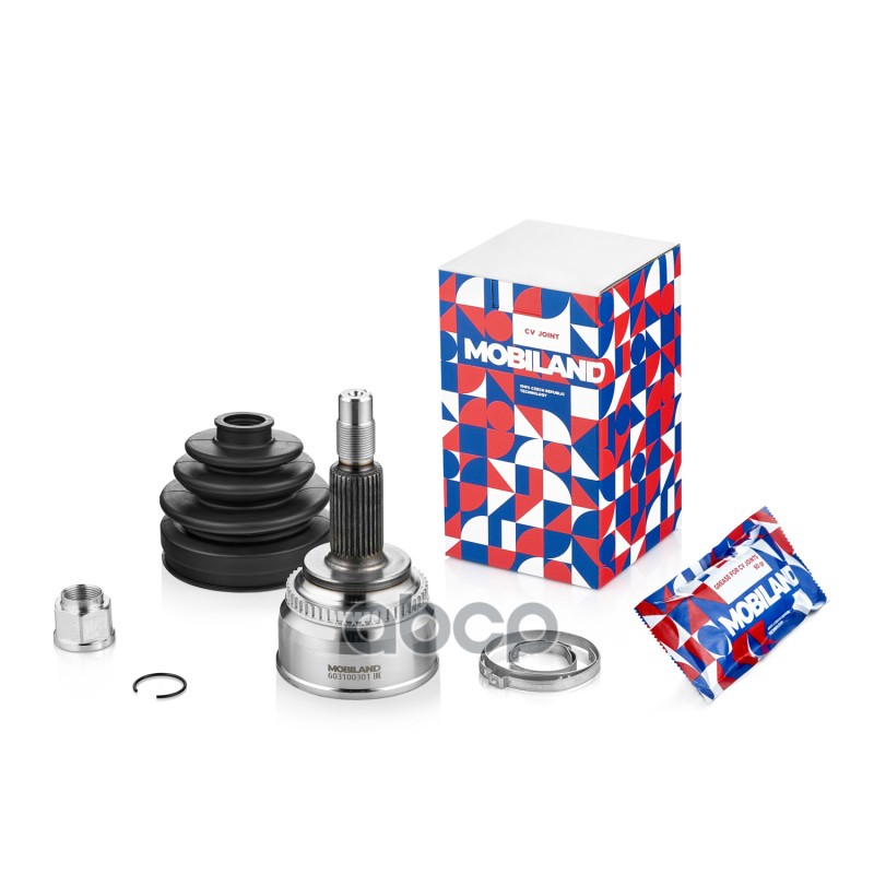 ШРУС наружный передний TOYOTA CAMRY седан (_V3_), CAMRY седан (_V5_) [с кольцом ABS; 27/30 зуб.] MOBILAND арт. 603100301