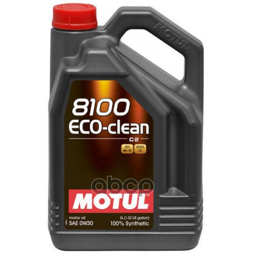 MOTUL Масло моторное 8100 Eco-Clean 0W-30 5л 102889