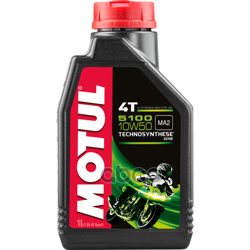 Масло моторное 5100 4T 10W-50 1л 104074 MOTUL арт. 104074