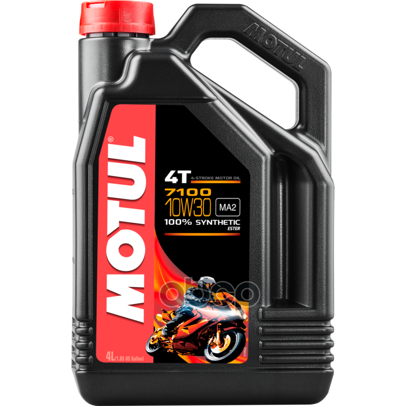 10W-30 4L 7100 4T Масло Моторное Синтетическое MOTUL арт. 104090