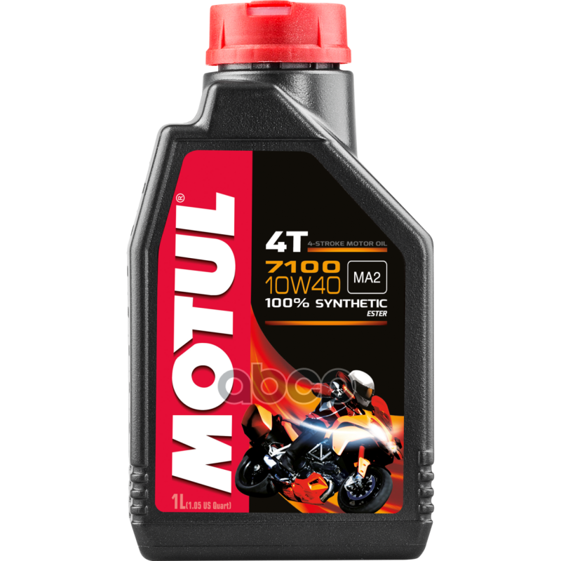 Замена на 112874 Масло моторное 7100 4T 10W-40 1л 104091 MOTUL арт. 104091